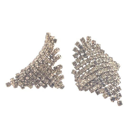 Musi Vintage Shoe Clips Rhinestone circa 1955 - Picture 4 of 6